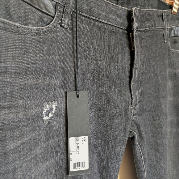 Stylish Charcoal Skinny Jeans for Men - Picture 7 of 13